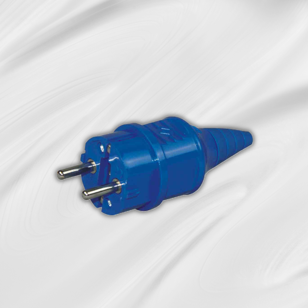 ENCHUFE SCHUKO MACHO INDUSTRIA